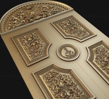 Doors (DVR_0219) 3D model for CNC machine