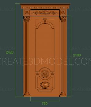 Doors (DVR_0364) 3D model for CNC machine