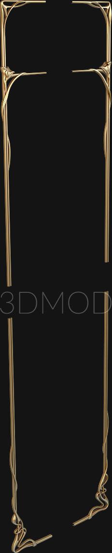 Door covers (DVN_0047) 3D model for CNC machine