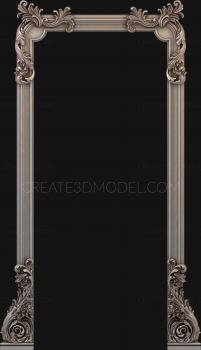 Door covers (DVN_0055-9) 3D model for CNC machine