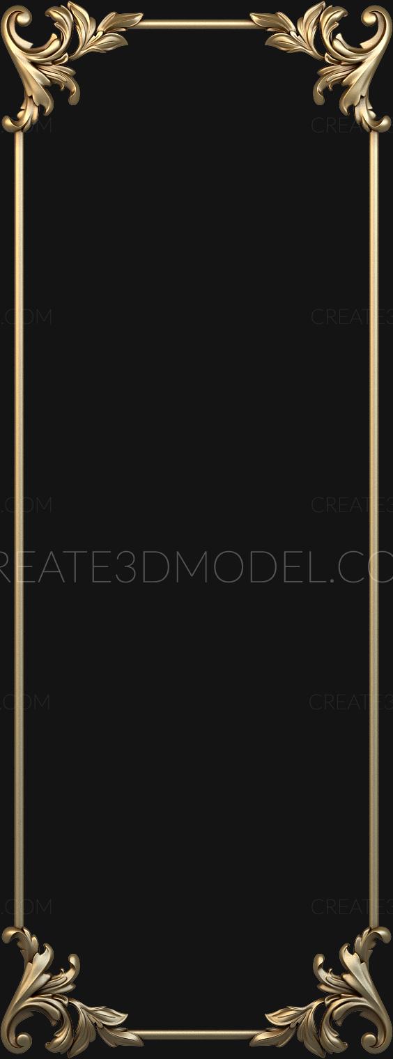 Door covers (DVN_0091) 3D model for CNC machine