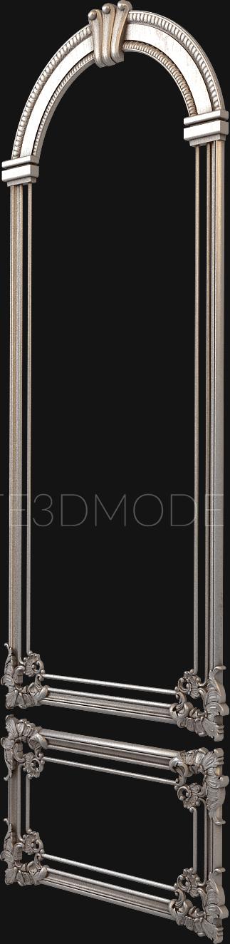 Door covers (DVN_0097) 3D model for CNC machine