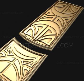 Door covers (DVN_0107) 3D model for CNC machine