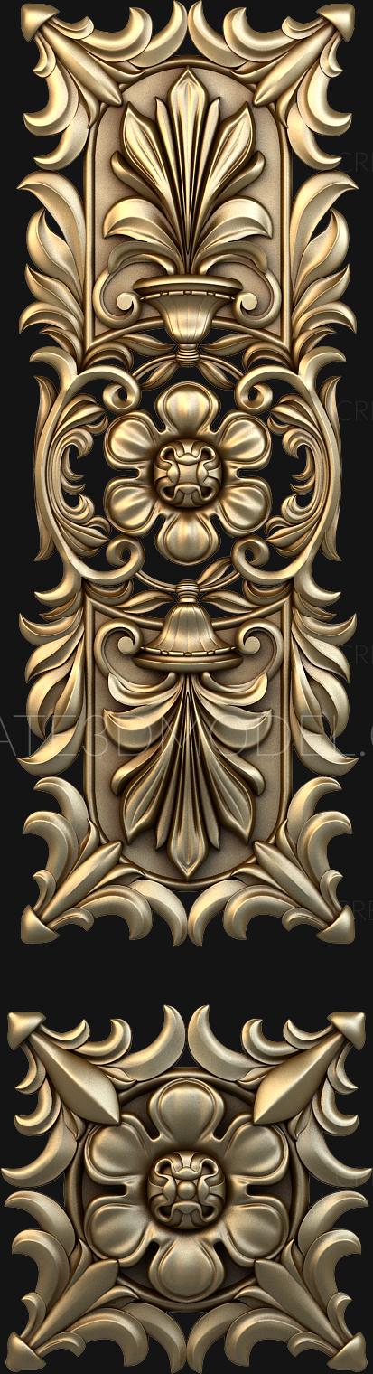 Door covers (DVN_0109) 3D model for CNC machine