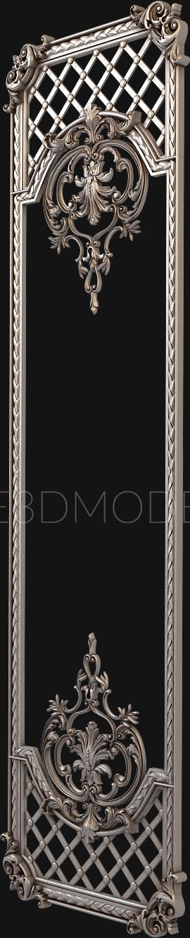 Door covers (DVN_0112) 3D model for CNC machine