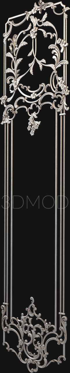 Door covers (DVN_0115) 3D model for CNC machine