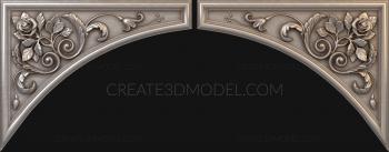 Door covers (DVN_0116-9) 3D model for CNC machine