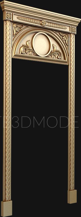 Door covers (DVN_0131) 3D model for CNC machine