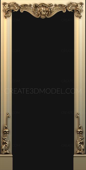 Door covers (DVN_0132) 3D model for CNC machine