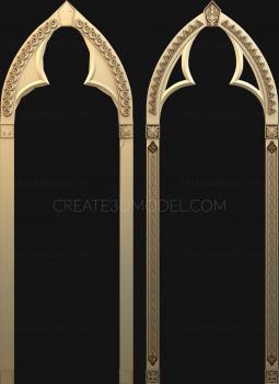 Door covers (DVN_0133) 3D model for CNC machine