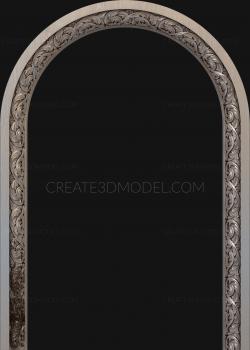 Door covers (DVN_0135) 3D model for CNC machine