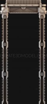 Door covers (DVN_0136) 3D model for CNC machine