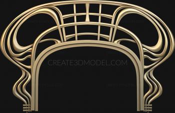 Door covers (DVN_0138) 3D model for CNC machine