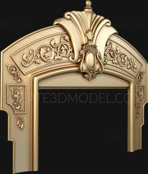 Door covers (DVN_0157) 3D model for CNC machine