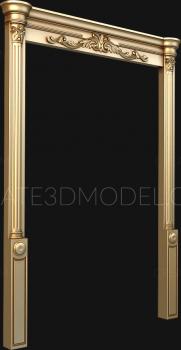Door covers (DVN_0164) 3D model for CNC machine