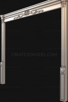 Door covers (DVN_0165) 3D model for CNC machine