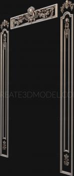 Door covers (DVN_0166) 3D model for CNC machine