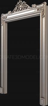 Door covers (DVN_0167) 3D model for CNC machine