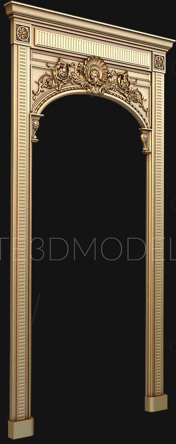 Door covers (DVN_0179) 3D model for CNC machine