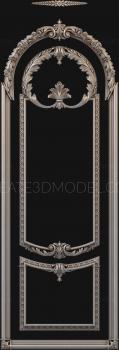Door covers (DVN_0192) 3D model for CNC machine