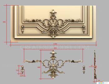 Door covers (DVN_0196) 3D model for CNC machine