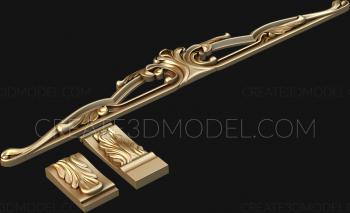 Door covers (DVN_0209) 3D model for CNC machine