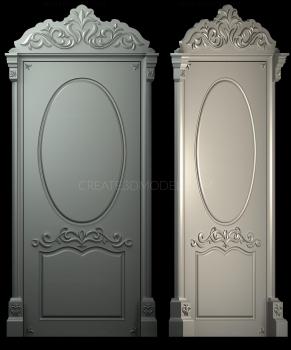 Door covers (DVN_0225) 3D model for CNC machine