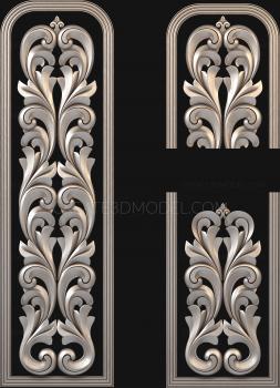 Door covers (DVN_0230) 3D model for CNC machine