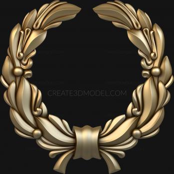 Coat of arms (GR_0049) 3D model for CNC machine