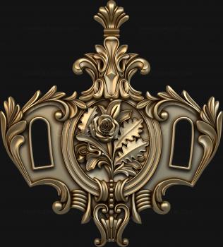 Coat of arms (GR_0053) 3D model for CNC machine