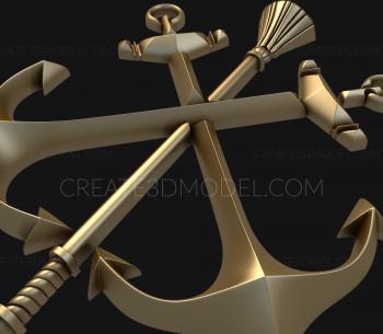 Coat of arms (GR_0088) 3D model for CNC machine