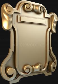 Coat of arms (GR_0116) 3D model for CNC machine