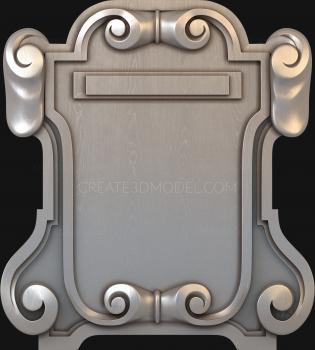 Coat of arms (GR_0116) 3D model for CNC machine
