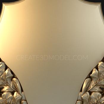 Coat of arms (GR_0119) 3D model for CNC machine