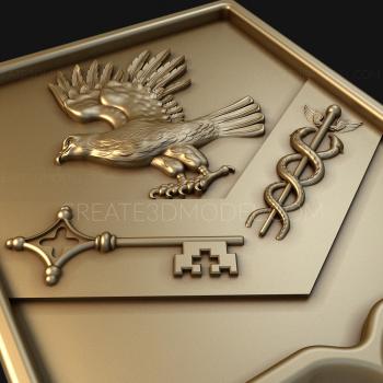 Emblems (GR_0195) 3D model for CNC machine