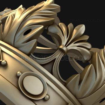 Coat of arms (GR_0208) 3D model for CNC machine