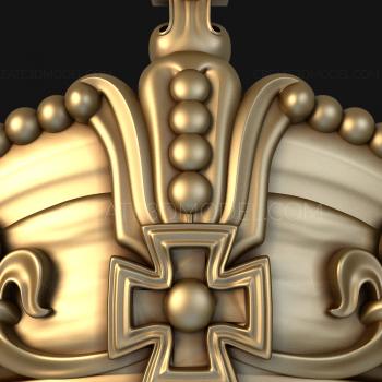 Coat of arms (GR_0209) 3D model for CNC machine
