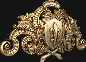 Emblems (GR_0214) 3D model for CNC machine
