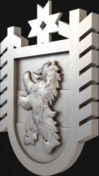 Emblems (GR_0233) 3D model for CNC machine