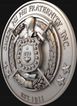 Coat of arms (GR_0258) 3D model for CNC machine