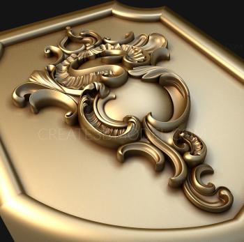Emblems (GR_0277) 3D model for CNC machine
