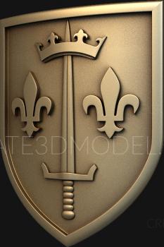 Emblems (GR_0279) 3D model for CNC machine