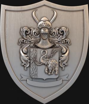 Emblems (GR_0295) 3D model for CNC machine