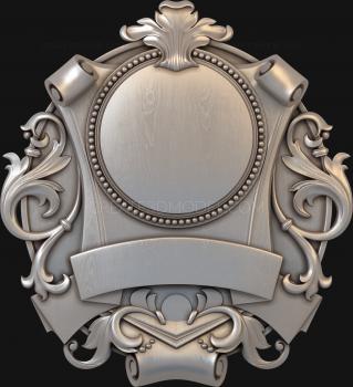 Coat of arms (GR_0299) 3D model for CNC machine