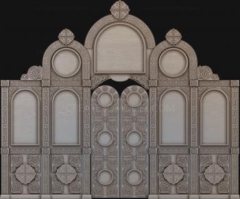 Iconostasis (IKN_0084) 3D model for CNC machine