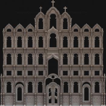 Iconostasis (IKN_0094) 3D model for CNC machine