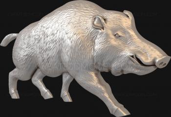 Animals (JV_0018) 3D model for CNC machine