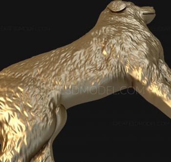 Animals (JV_0046) 3D model for CNC machine