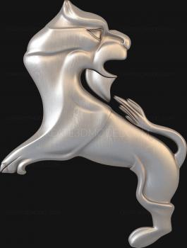 Animals (JV_0064) 3D model for CNC machine