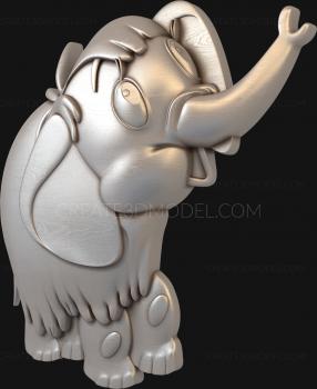 Animals (JV_0074) 3D model for CNC machine